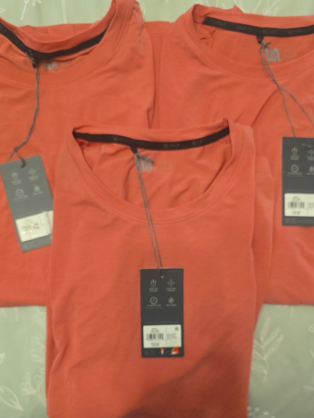 3 VRST Mens Icon Comfy Pink Rouge Tank,4-way stretch, Moisture Wicking Large NWT